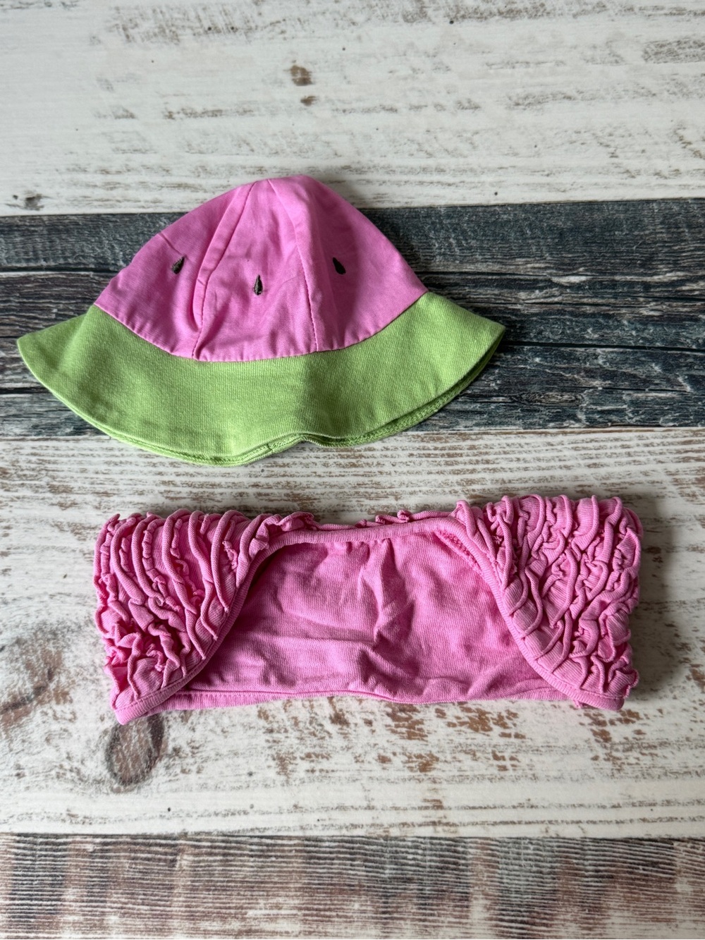 American Girl Bitty Baby Doll FRESH & FRUITY Outfit - 15” Doll HAT & Sweater